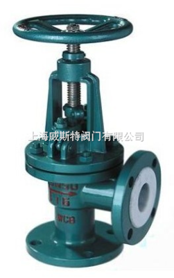 J44F46衬氟角式截止阀 _供应信息_商机_中国塑料机械网